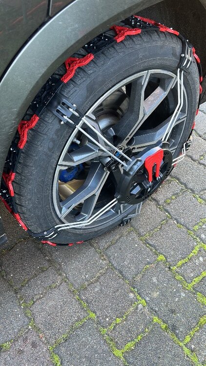 Lauffl&auml;chen-Schneekette Modula Polaire grip 245/60R15