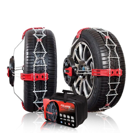 Lauffl&auml;chen-Schneekette Modula Polaire steel grip 235/55R19