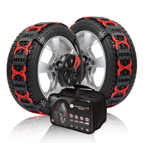 Lauffl&auml;chen-Schneekette Modula Polaire grip 205/65R15
